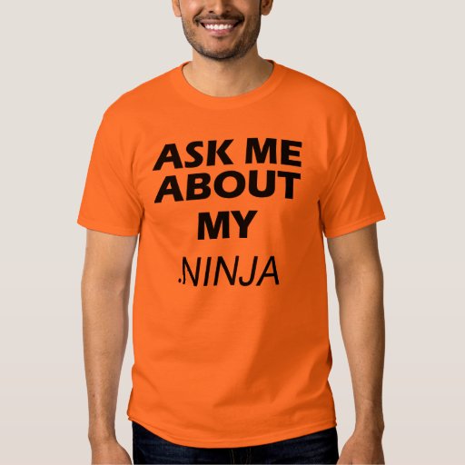 ask me ninja t shirt