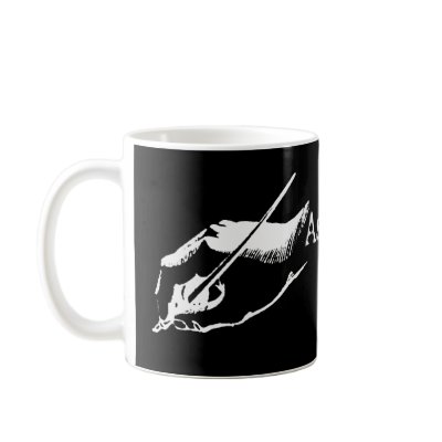 Ask Me About my Novel Coffee Mug by TVGnus