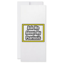 Ask Me About My Psoriasis rack cards