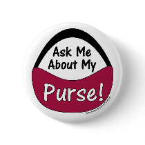 Ask Me About My Purse Pins