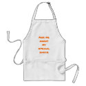 Ask me about my special sauce aprons