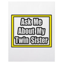 Ask Me About My Twin Sister letterhead by Shirts_For_Twins Ask Me About My Twin Sister letterhead