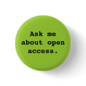 Ask me about open access. buttons