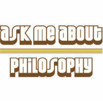 Ask Me About Philosophy photo sculptures