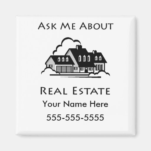 Ask Me About Real Estate Zazzle