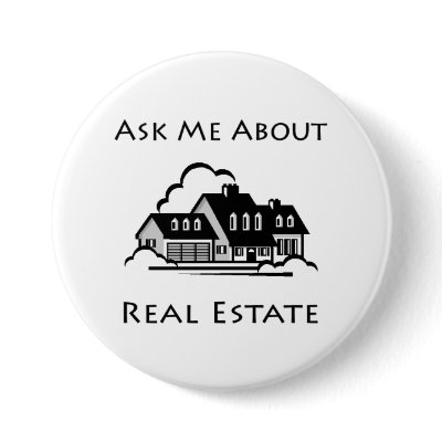 Ask Me About Real Estate Pin by bwmedia