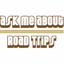 Ask Me About Road Trips photo sculptures