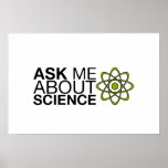 Ask me about Science Print