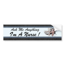 "Ask Me Anything" bumper stickers by cowboyannie "Ask Me Anything" bumper stickers