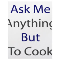 Ask Me Anything But To Cook letterhead