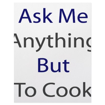 Ask Me Anything But To Cook Custom Letterhead by Supernova23