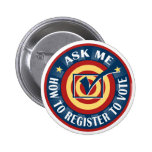 Ask me how to Register to Vote Button