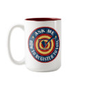 Ask me how to register to Vote mugs