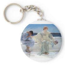 Ask Me No More by Sir Lawrence Alma Tadema Key Chains