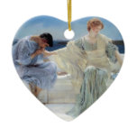 Ask Me No More by Sir Lawrence Alma Tadema Christmas Tree Ornaments