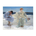 Ask Me No More by Sir Lawrence Alma Tadema Post Cards
