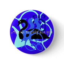 "Ask Me to Pray for You" blue Pins