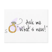 Ask Me Whats New postcards