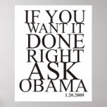 Ask Obama Poster