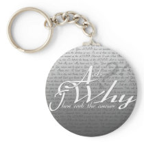 Ask, Seek, Knock - Ask and then seek the answer! keychains