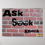 Ask Seek Knock Poster