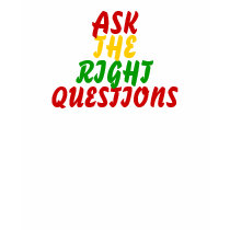 Ask T (White) Front t-shirts