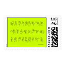 ASL Alphabet. postage by deaf_postage ASL Alphabet. postage