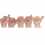 ASL Fingerspelled Name Photo Sculpture-Timmy