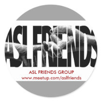 ASL FRIENDS GROUP stickers