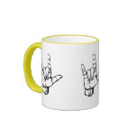 ASL I Love You mugs
