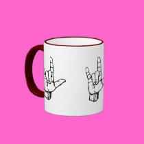 ASL I Love You mugs