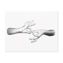 ASL Interpreter postcards