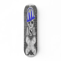 ASL skull-and-Xboards Skateboard Decks