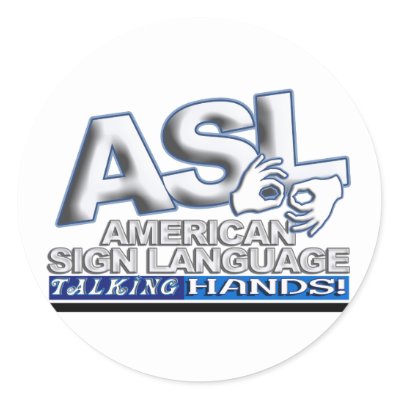 asl talking hands american sign language fun deaf gifts