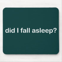 Asleep mousepads