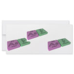 Asp as As Arsenic and P Phosphorus Rack Card Template