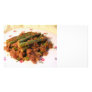 Asparagus curry photo card template