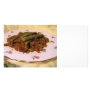 Asparagus curry photo card template