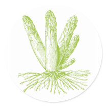 Asparagus Stickers by ericar70 Asparagus Stickers