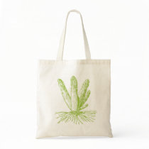 Asparagus Tote bags