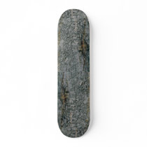 Aspen bark, yellow and grey skate decks