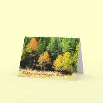 Aspen Birthday Card cards