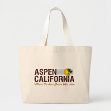 Aspen California Canvas Bag
