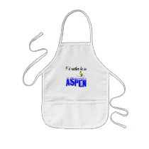 Aspen, Colorado Apron
