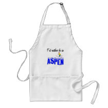 Aspen, Colorado Apron