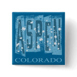 ASPEN, COLORADO PINBACK BUTTONS