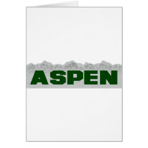 Aspen, Colorado Card