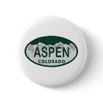Aspen Colorado license plate Pins