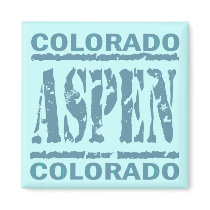 ASPEN, COLORADO FRIDGE MAGNETS