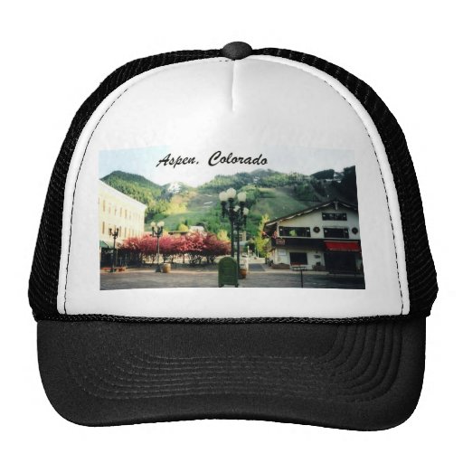 Aspen, Colorado Trucker Hat Zazzle
